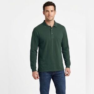 Port Authority Forest Green Polo Shirt— size XXL